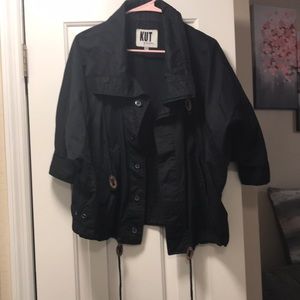 Kut from the Kloth black batwing jacket